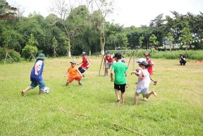 Ngày hội thể thao Detrang Farm – cho con ra ngoài, cho con khoẻ mạnh