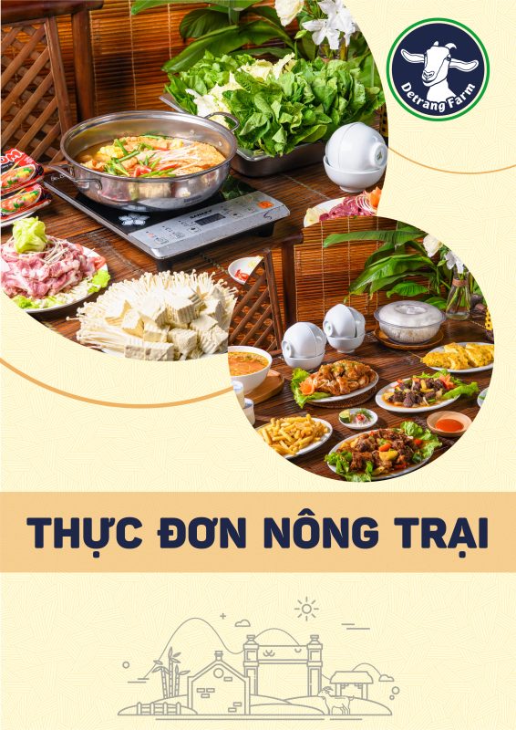 thực đơn nhà hàng Ba Vì